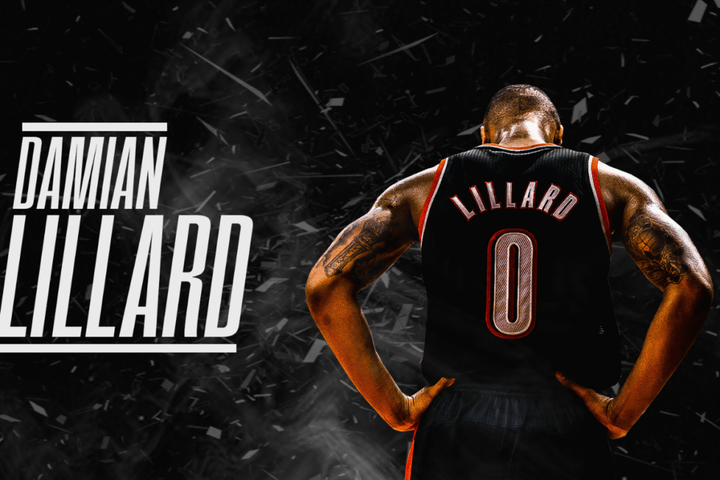 Damian Lillard clutching left leg during Bucks vs. Pacers 2025 NBA playoff game