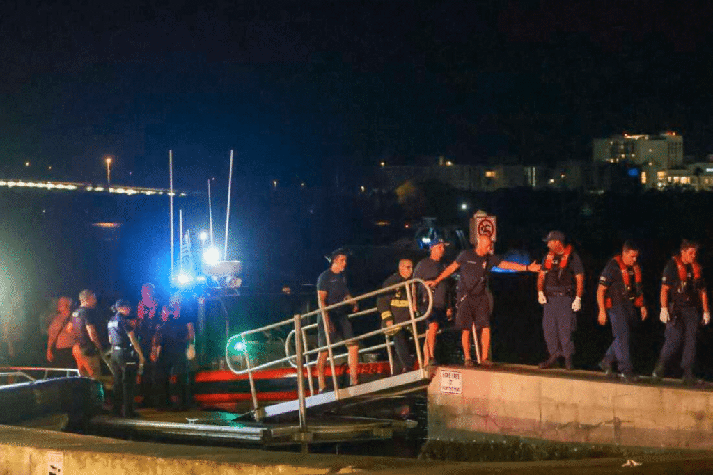 Clearwater ferry crash with recreational boat