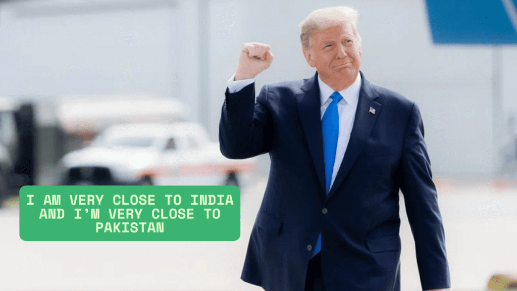US President Donald Trump addressing the media about the Pahalgam terror attack, expressing solidarity with India and commenting on India-Pakistan relations