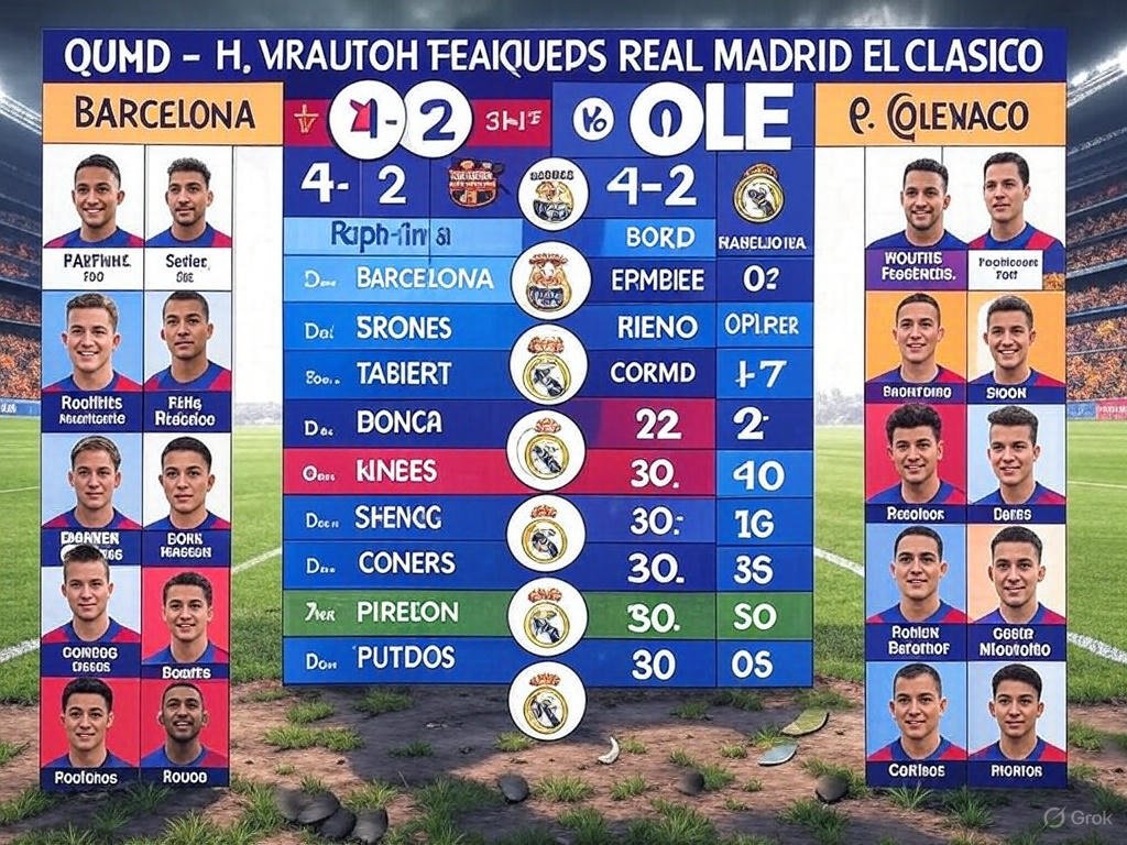 barcelona vs real madrid